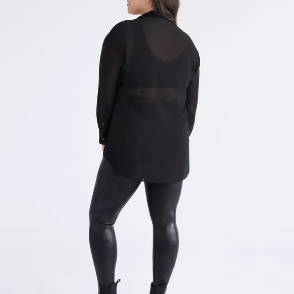 Knix papaya oversized shirt size small black - Picture 6 of 11